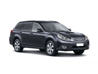 Защита бампера Subaru Outback 2009-2012