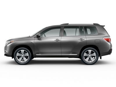 Защита бампера Toyota Highlander 2010-2014