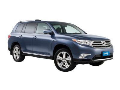 Защита бампера Toyota Highlander 2014-2017