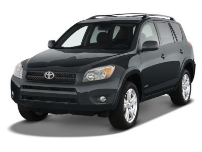 Защита бампера Toyota RAV4 2009-2010