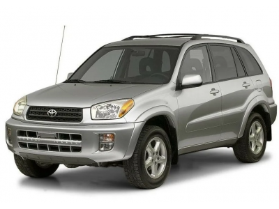 Защита бампера Toyota RAV4 2000-2005