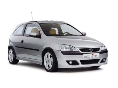 Дефлекторы капота и окон ( ветровики) Opel Corsa