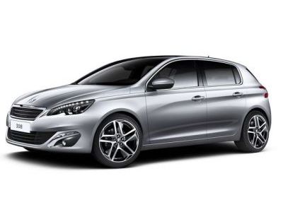 Дефлекторы капота и окон ( ветровики) Peugeot 308