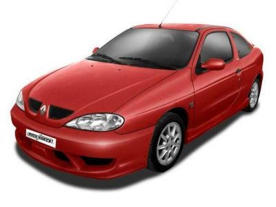 Дефлекторы капота и окон ( ветровики) Renault Megane 1995-2002