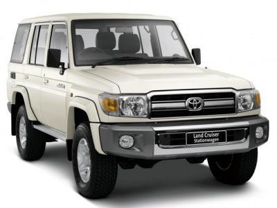 Дефлекторы капота и окон ( ветровики) Toyota Land Cruiser 70-79 1984-2019