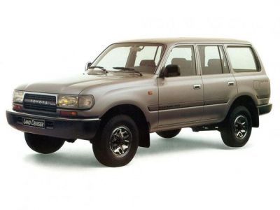 Дефлекторы капота и окон ( ветровики) Toyota Land Cruiser 80 1989-1998