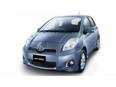 Дефлекторы капота и окон ( ветровики) Toyota Yaris