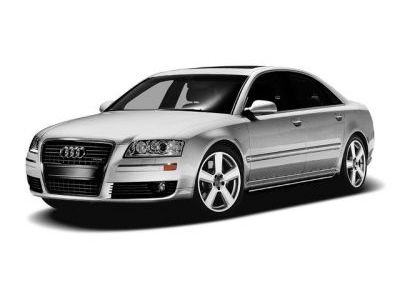 Дефлекторы капота и окон ( ветровики) Audi A8 2002-2009