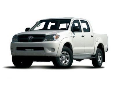 Защита радиатора Toyota Hilux 2005-2011