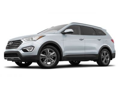 Накладка на пороги, накладки на задний бампера Hyundai Santa Fe Grand 2014-2016