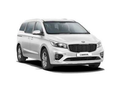 Защита бампера Kia Carnival