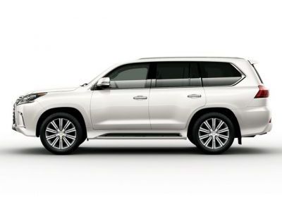 Защита картера Lexus LX-570 Sport