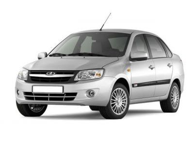 Защита радиатора Lada Granta