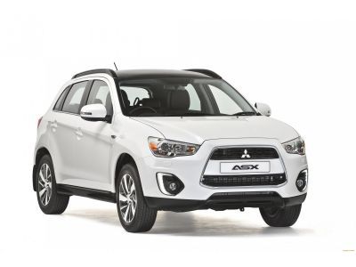 Накладка на пороги, накладки на задний бампера Mitsubishi ASX 2013-2016