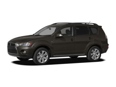 Накладка на пороги, накладки на задний бампера Mitsubishi Outlander 2010-2012