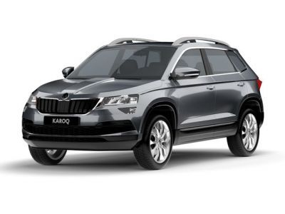 Накладка на пороги, накладки на задний бампера Skoda Karoq