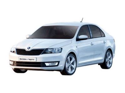 Накладка на пороги, накладки на задний бампера Skoda Rapid