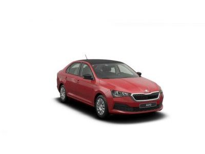 Накладка на пороги, накладки на задний бампера Skoda Rapid 2020-