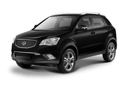 Накладка на пороги, накладки на задний бампера SsangYong Actyon 2010-2013