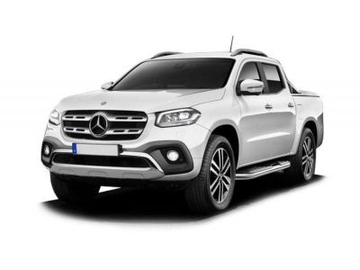 Накладка на пороги, накладки на задний бампера Mercedes X-Class