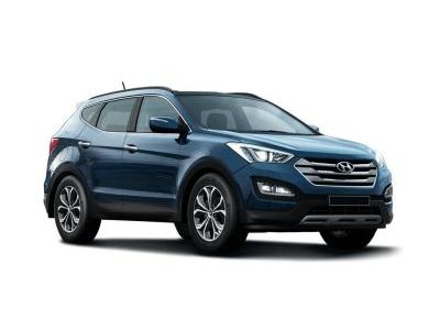 Защита радиатора Hyundai Santa Fe 2012-2015