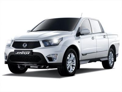 Защита радиатора SsangYong Actyon Sports
