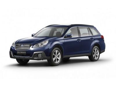 Защита радиатора Subaru Outback 2012-2014