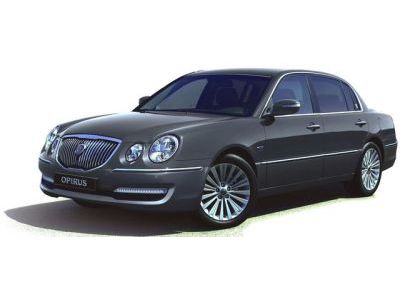 Дефлекторы капота и окон ( ветровики) Kia Opirus