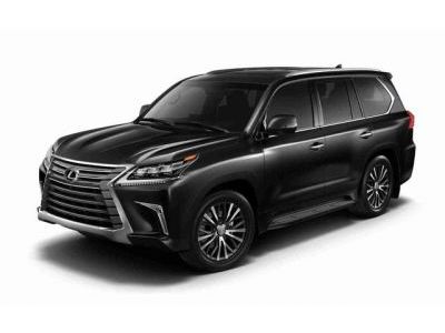 Дефлекторы капота и окон ( ветровики) Lexus LX-570 2015-