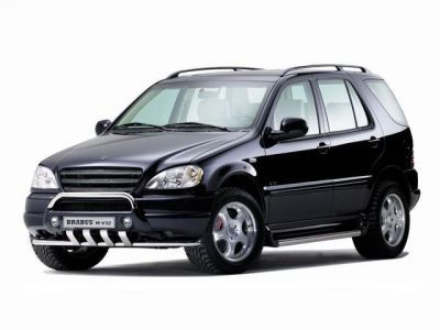 Дефлекторы капота и окон ( ветровики) Mercedes-Benz ML W163 1997-2004