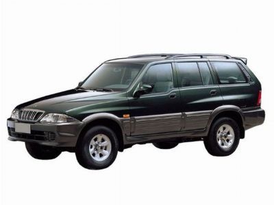 Дефлекторы капота и окон ( ветровики) SsangYong Musso