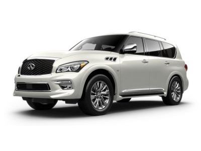 Защита бампера Infiniti QX56