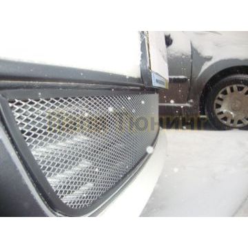 Защита радиатора Volkswagen Polo седан 2010-2014 black