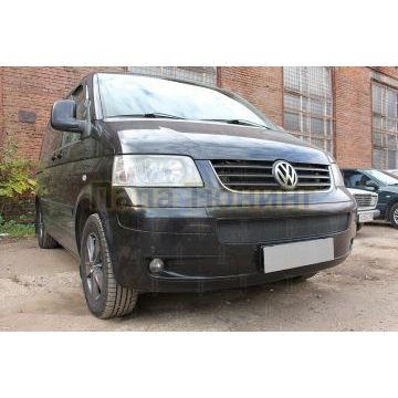 Защита радиатора Volkswagen T5 (Multivan,Caravelle) 2003-2009 black