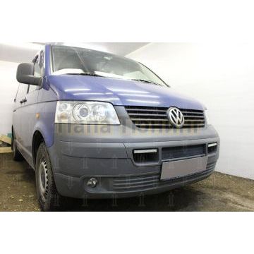 Защита радиатора Volkswagen T5 (Transporter) 2003-2009 black