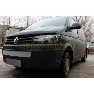 Защита радиатора Volkswagen T5 рестайлинг (Transporter, Multivan, Caravelle) 2009- chrome