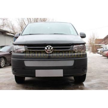 Защита радиатора Volkswagen T5 рестайлинг (Transporter, Multivan, Caravelle) 2009- chrome