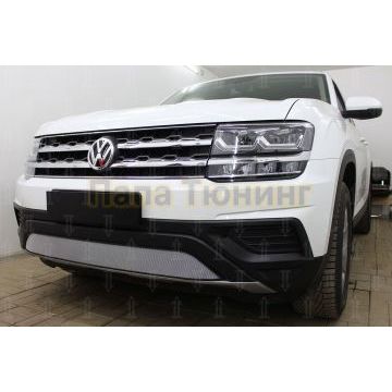 Защита радиатора Volkswagen Teramont 2017- chrome низ
