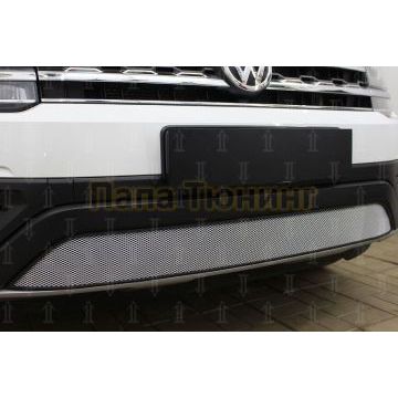 Защита радиатора Volkswagen Teramont 2017- chrome низ