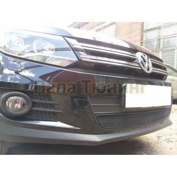 Защита радиатора Volkswagen Tiguan (рестайлинг) 2011-2016 black