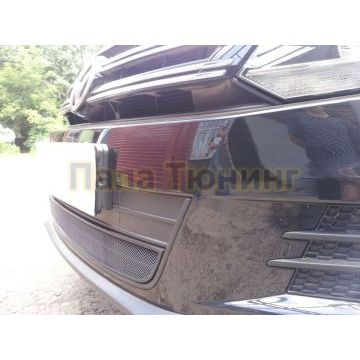 Защита радиатора Volkswagen Tiguan (рестайлинг) 2011-2016 black