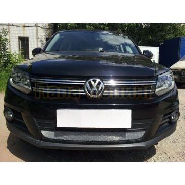 Защита радиатора Volkswagen Tiguan (рестайлинг) 2011-2016 chrome