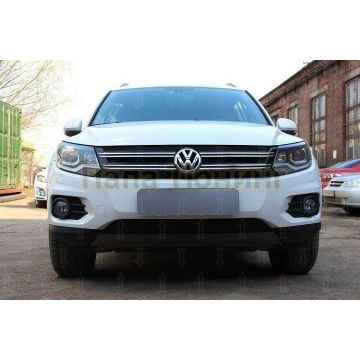 Защита радиатора Volkswagen Tiguan Track&Field 2012-2016 black