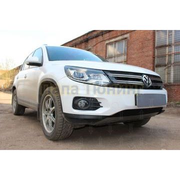 Защита радиатора Volkswagen Tiguan Track&Field 2012-2016 black