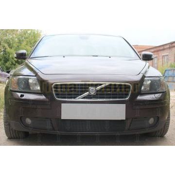 Защита радиатора Volvo S40 II 2003-2007 black