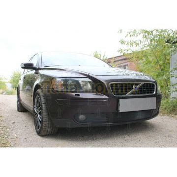 Защита радиатора Volvo S40 II 2003-2007 black