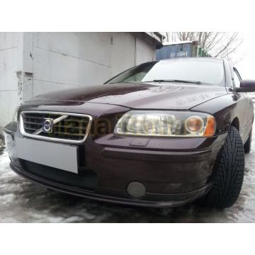 Защита радиатора Volvo S60 I 2004-2010 рестайлинг black