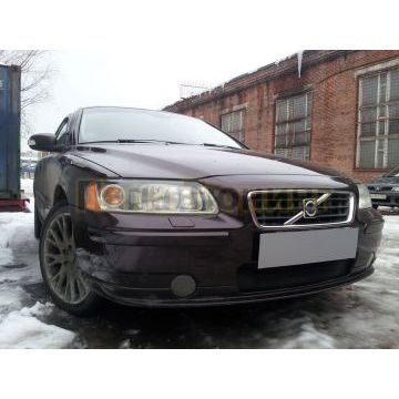 Защита радиатора Volvo S60 I 2004-2010 рестайлинг black