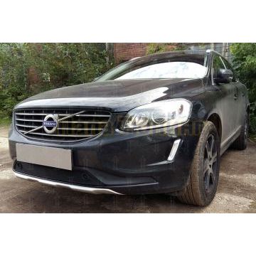 Защита радиатора Volvo XC60 2013-2017 с парктроником black