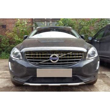 Защита радиатора Volvo XC60 2013-2017 с парктроником black